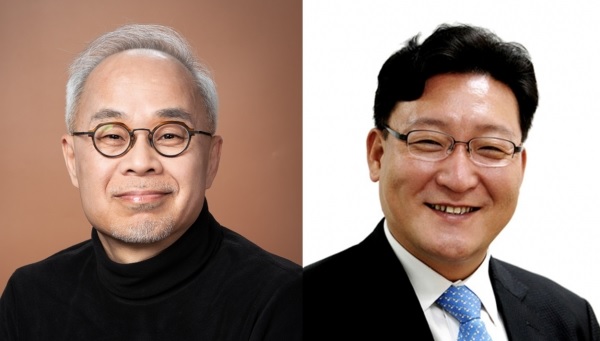 Choi Joo-sun, left, has been named the new CEO of Samsung Display. Image: Samsung Display